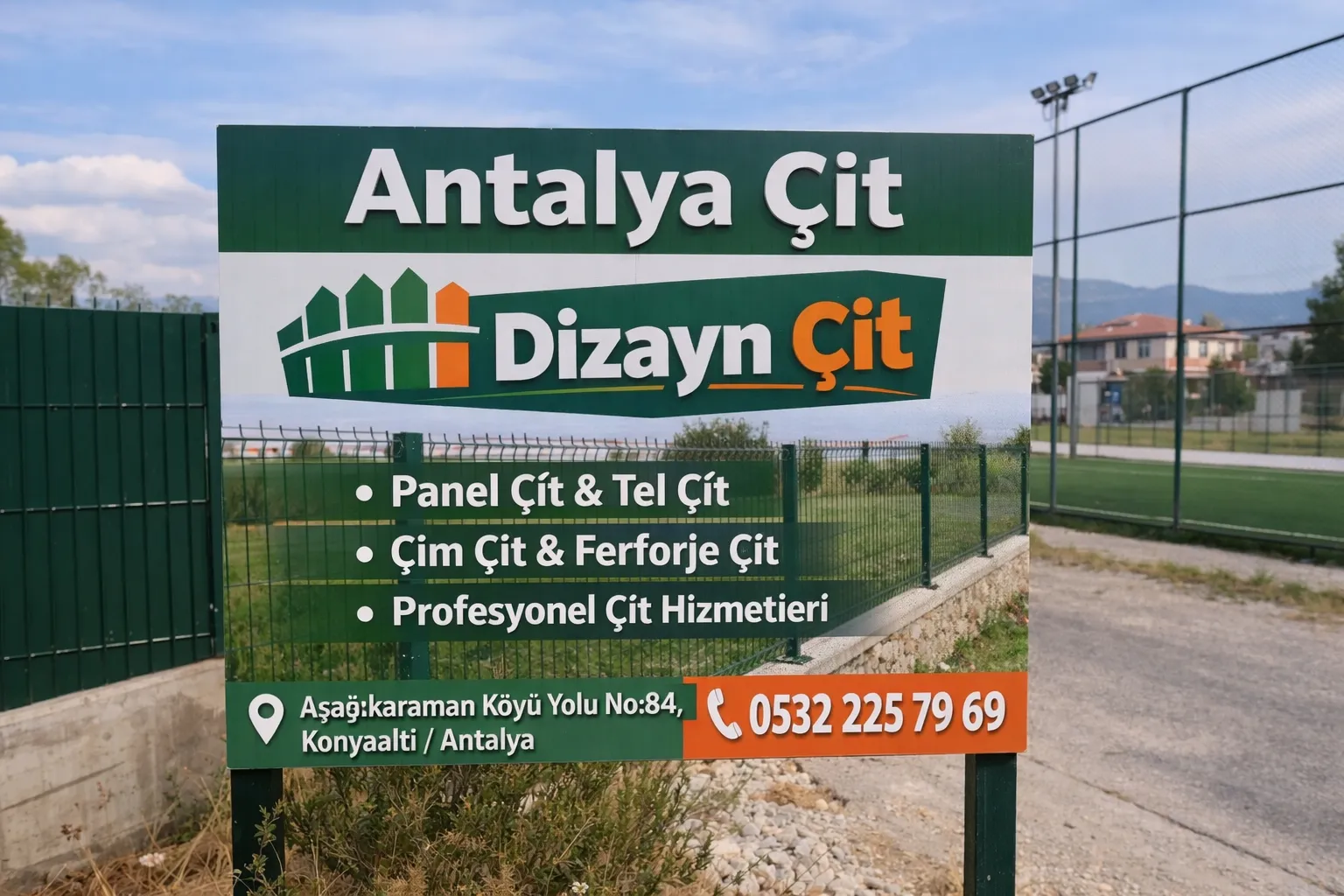 Antalya Çit | Dizayn Çit – Panel, Tel & Ferforje Çit Hizmetleri Antalya Tüm İlçeler